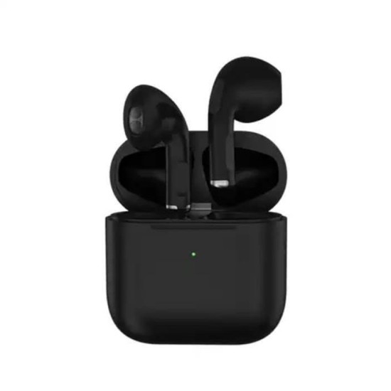 AIRPOD PRO 4 BLACK (BLUETOOTH HEADPHONES) • WIRELESS VERSION V5.0 • CHARGING VOLTAGE 5V